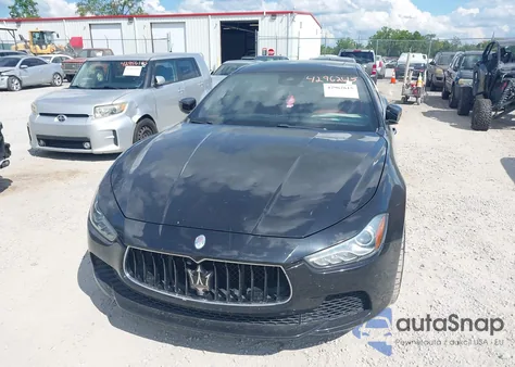 2017 Maserati Ghibli S Q4 from USA, damaged, VIN ZAM57RTL5H1218772